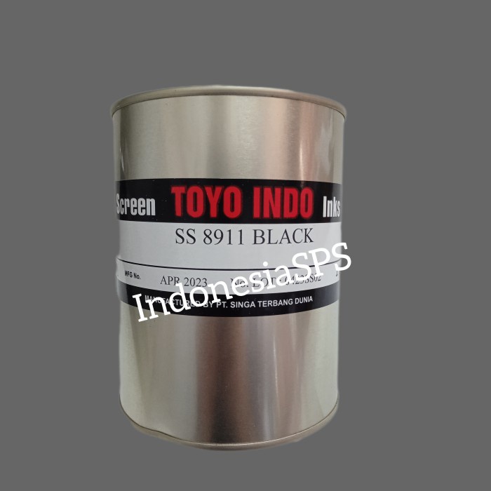 

Sarila Tinta Sablon Pvc Black Toyo Indo 8911 Hitam 1Kg Stiker Thiner M3