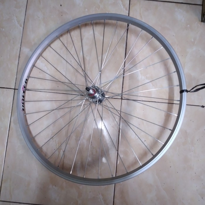 Promo Velg/Rims Sepeda Wheelset 26 United Aloy Silver 36H