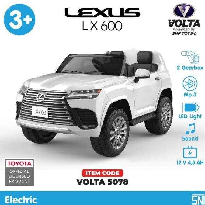 Mainan Mobil Aki Anak Volta 5078 Lexus Lx600 Mobil Anak Lexus Radiaanastasya