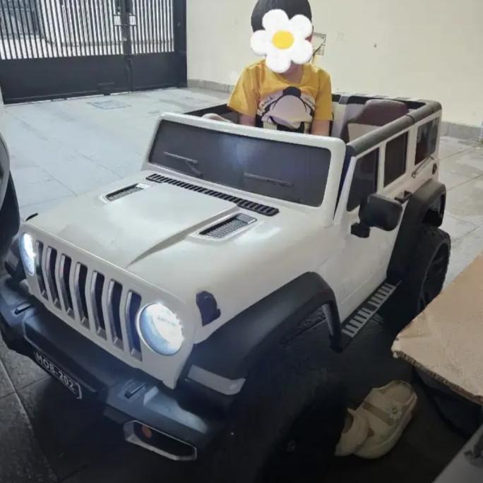 Mainan Mobil Aki Anak Mobil Accu Anak Rubicon 2 Anak Besar Radiaanastasya