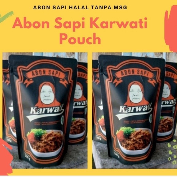 

Abon Sapi Ibu Karwati Asli Cianjur