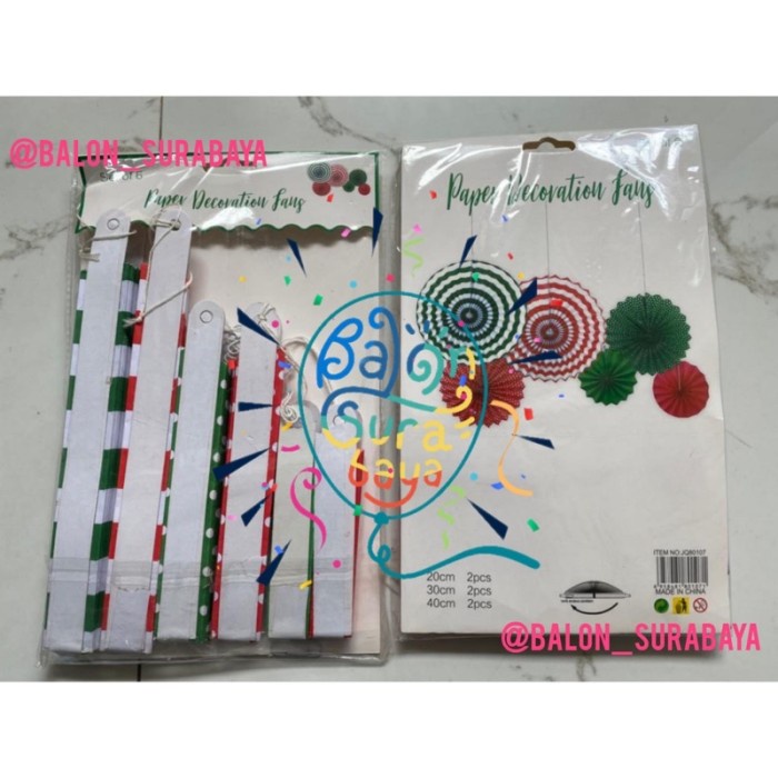 

Paper fan Natal set kyj Limited Stock