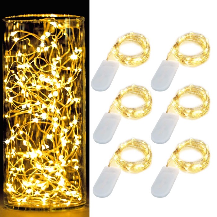 

New Lampu Led Panjang 1 / 2 / / 5M Untuk Dekorasi Natal / Tahun Baru Limited Stock