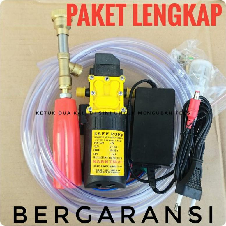 PROMO alat cuci motor cuci mobil cuci ac zaff pump murah
