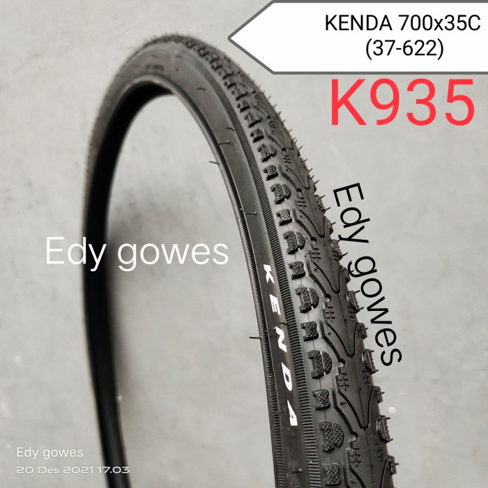 BAN LUAR KENDA 700X35C BAN LUAR KENDA 700 X 35C BAN SEPEDA HYBRID ORIGINAL