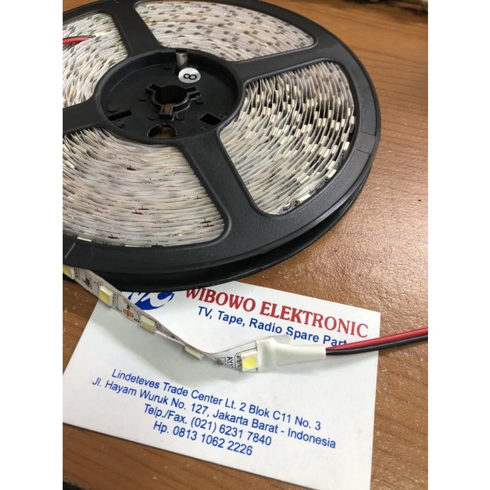Murah LED PUTIH SMD FLEXIBLE STRIPS 5050 5M Juara