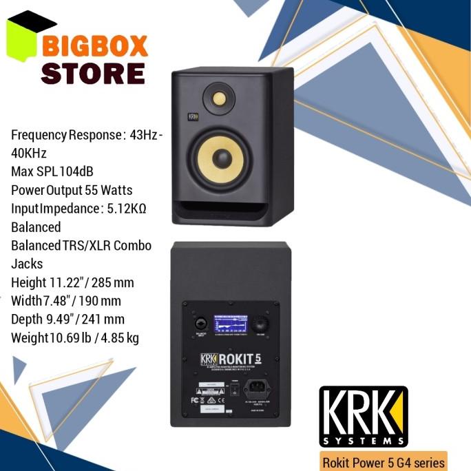 Speaker Aktif Monitor KRK Rokit 5 g4