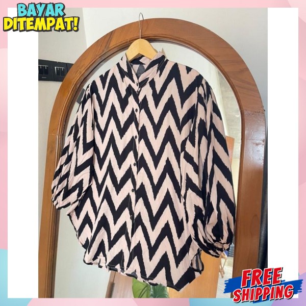 Blouse Simple Elegant Buls Pesta Kondangan Atasan Bloues Mewah Pakaian Nlouse Kerja Blose Korean Pre