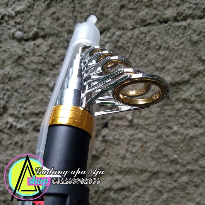 JORAN PANCING LAUT CARBON FIBER SEA FISHING ROD 5 SEGMENT 2.4 METER ORIGINAL