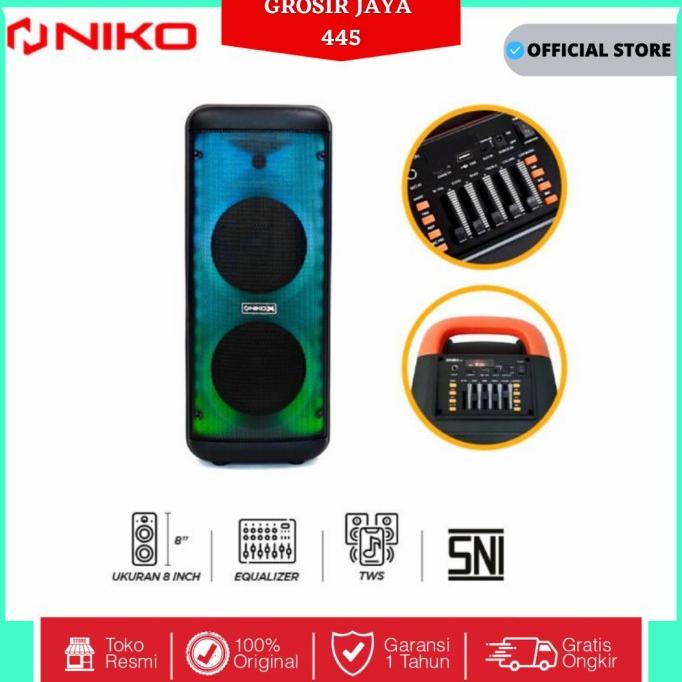 speaker NIKO DINO 8A NIKO Speaker Trolley Dino 8 Series