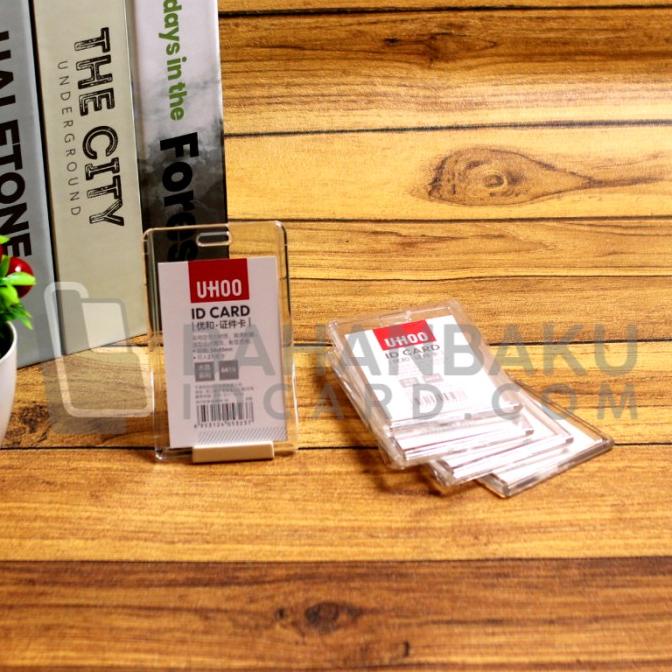 

Card holder Transparent Badge ID Card casing Kartu pegawai akrilik uho