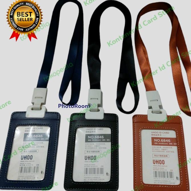 

Id Card Holder Kulit Nametag Kulit Gantungan Kartu Nama Kulit UHOO
