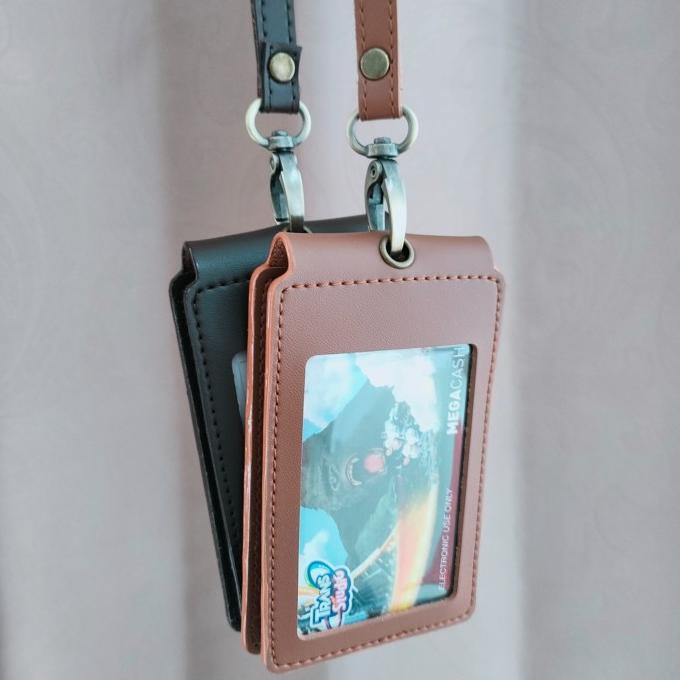 

Name Tag ID Card Holder Kulit Lanyard Harga Terjangkau Berkualitas.