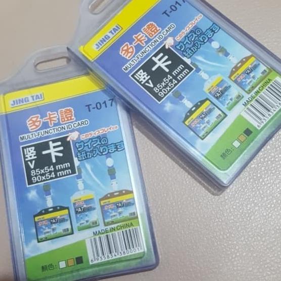 

Id Card Holder Tempat ID Name Card Double T017 Jing Tai
