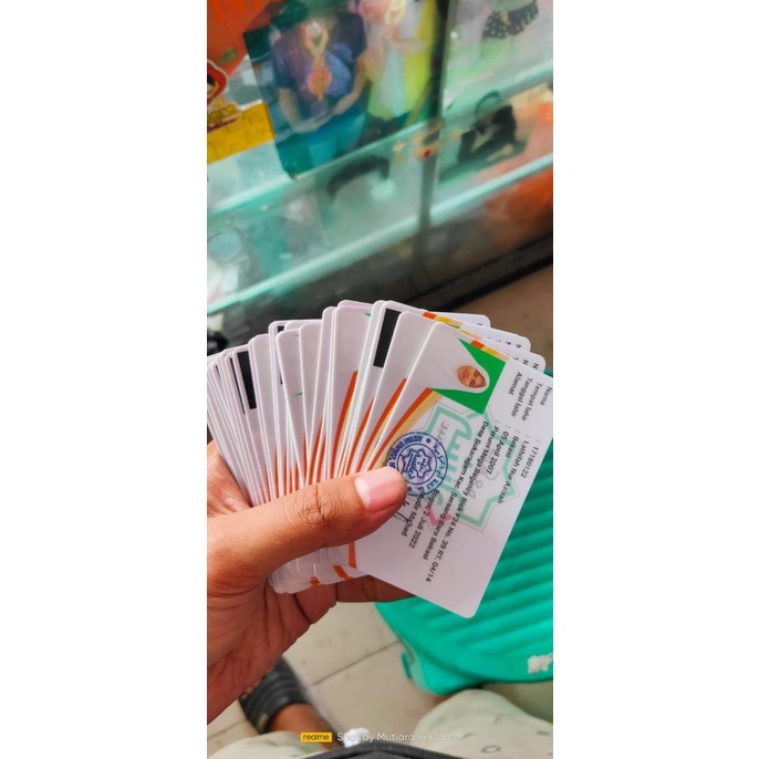 

Cetak KArtu ID Card/kartu Pelajar/Kartu Anggota (KTA) Bahan PVC