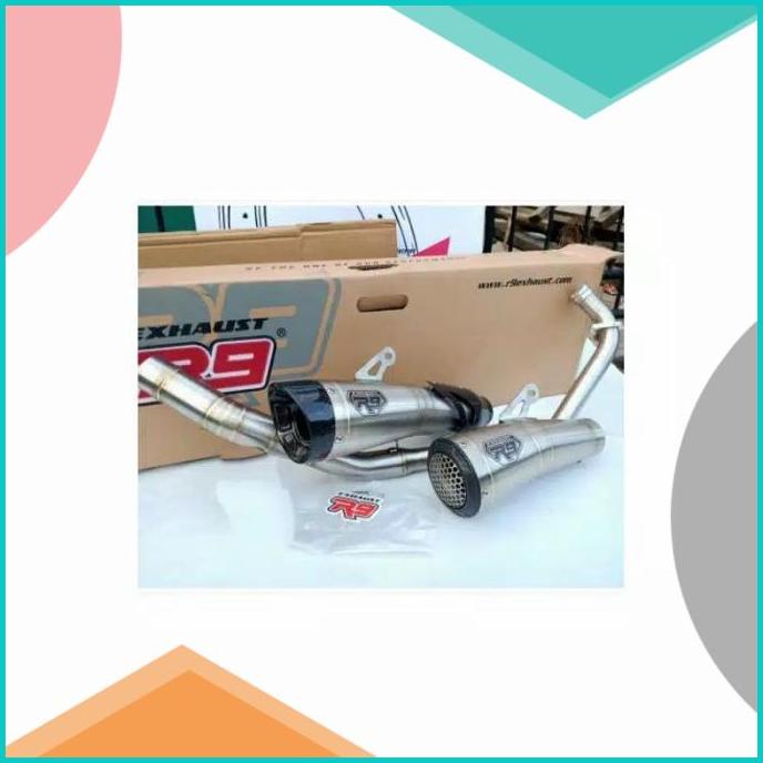 Knalpot R9 GP H2 SS Cb150 Cbr150 R15 V2 V3 Mt15 Satria fu Vixion Nvl 1