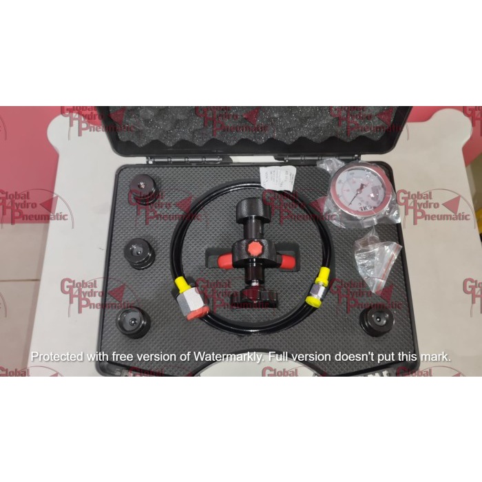 Hydraulic Accumulator Charging Nitrogen Gas Kit alat isi nitrogen