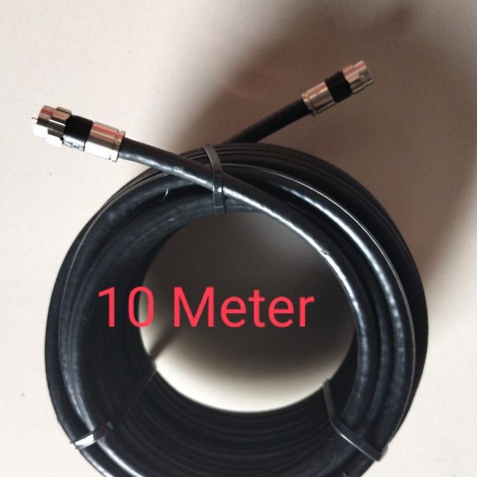 kabel antena tv rg6 10 meter connector belden PPC rg6