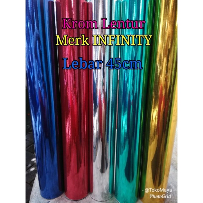 Stiker Skotlet Crome/Krom Infinity