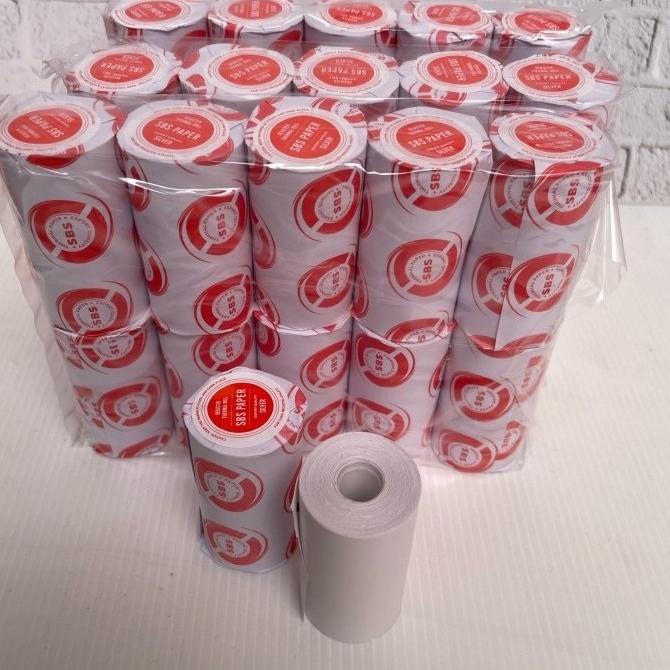 

( ISI 30 Roll) Kertas Print Kasir thermal paper Roll 57 x 30 / 57x30