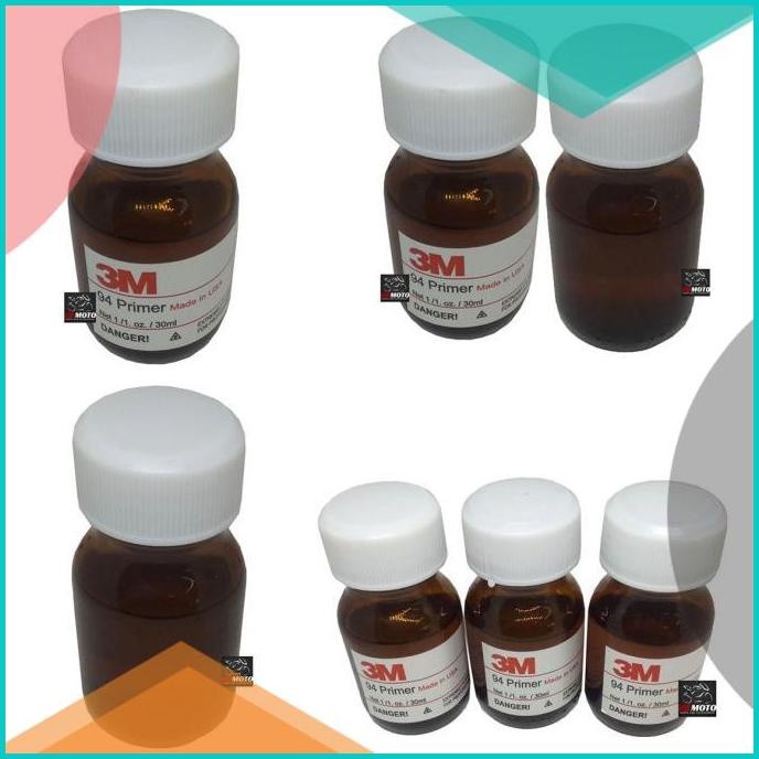 

3M Primer 94 Adhesive Promoter 30ml/Obat Sticker Botol Kecil Original