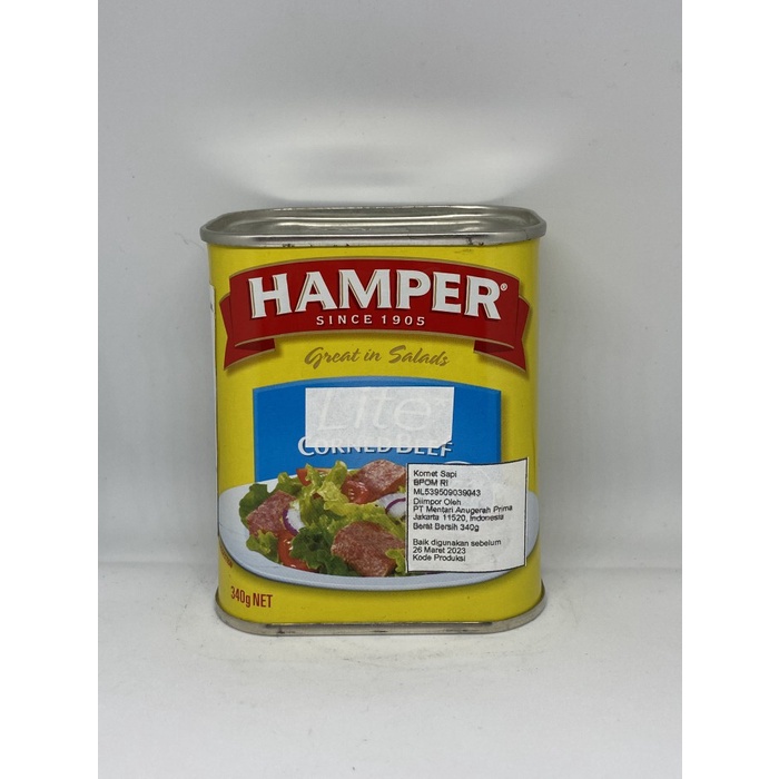 

HAMPER CORNED BEEF LITE 340 GR