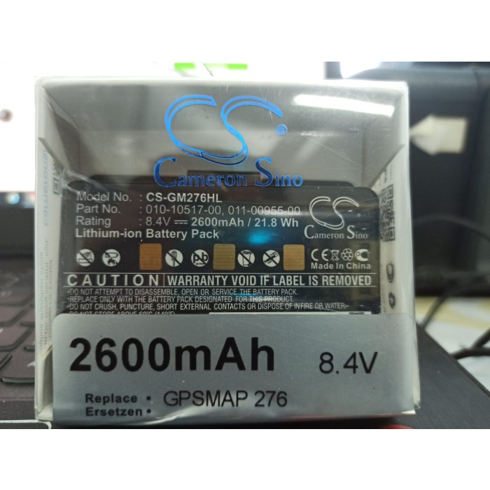 

Battery Baterai Garmin GPSmap 276c 295 296 395 396 495 496