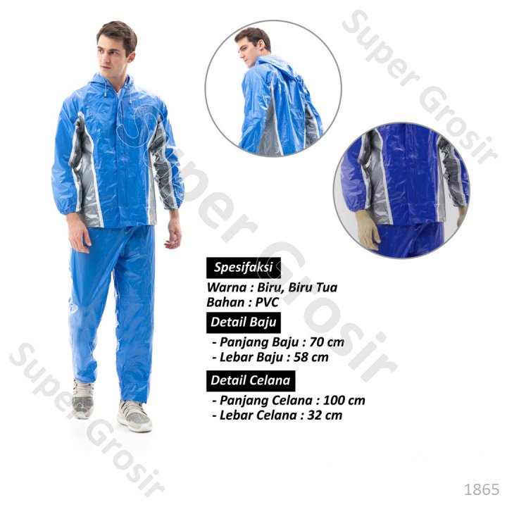 Jas Hujan Setelan Celana Neymar Ralen Star