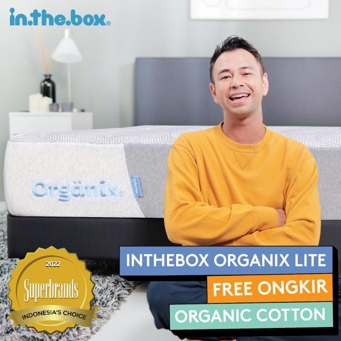 Kasur Busa Latex Organix Lite 140x200 - Free bantal