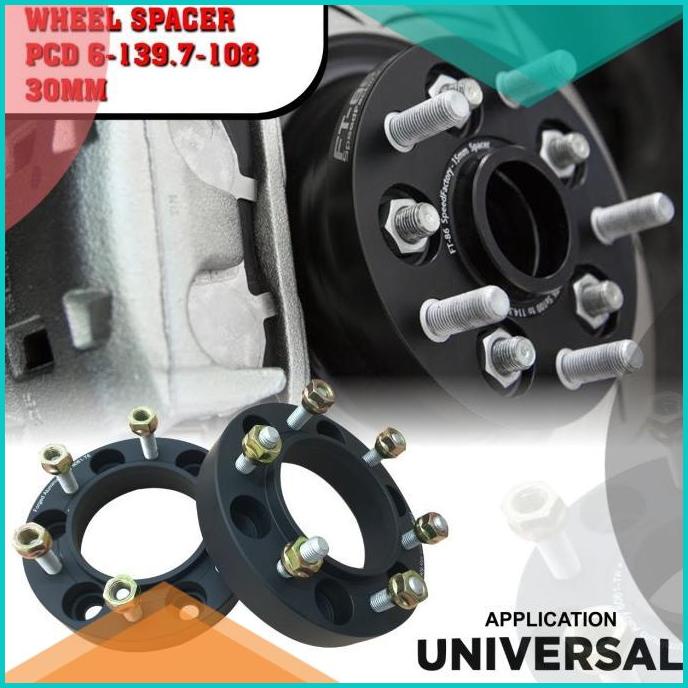 ADAPTOR VELG SPACER ALUMUNIUM UNIVERSAL 30MM 50MM 16novz3 perkakas