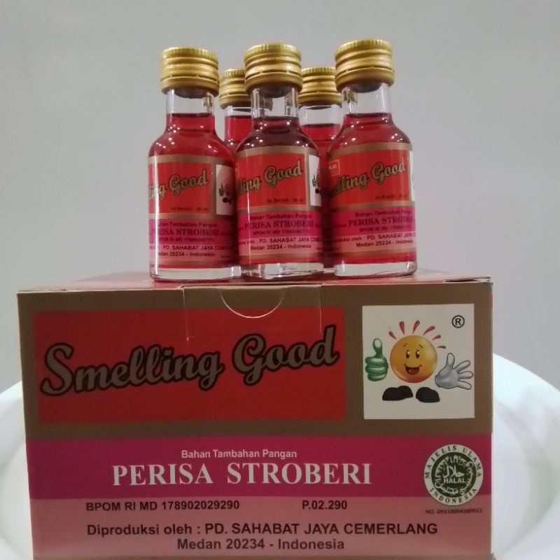 

Smelling Good Brand Bahan Pangan Perisa Dan Pewarna Stroberi 30ml