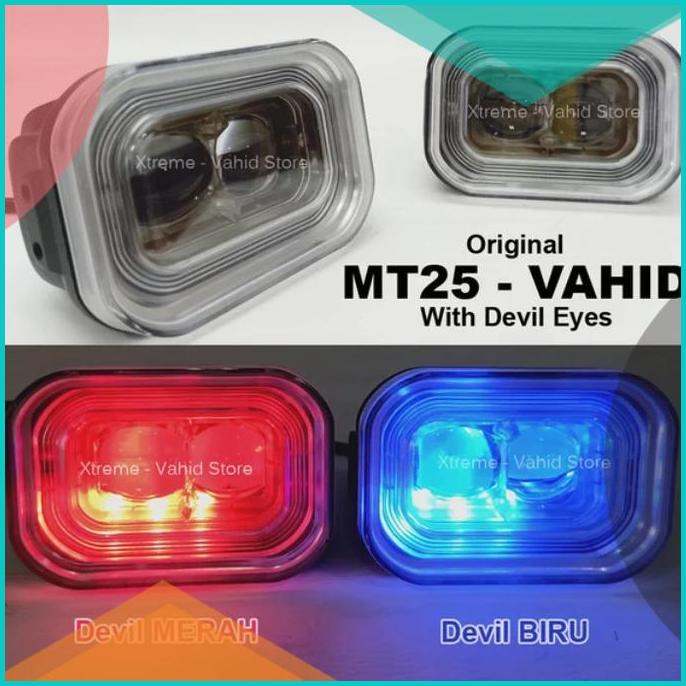 MT 25 VAHID Lampu Projie LED Cree Foglamp Tembak Sorot MT25 Original 1