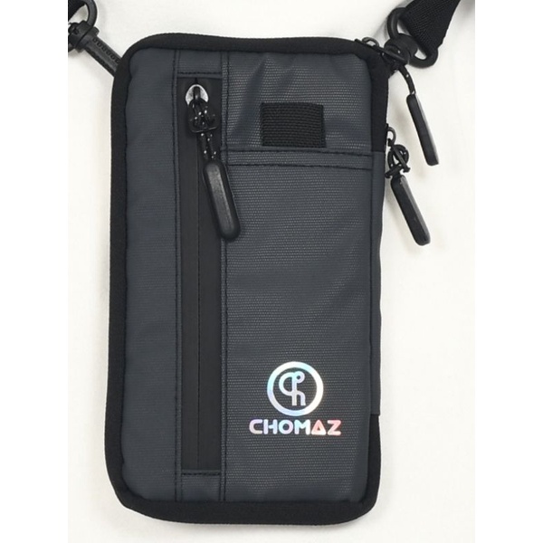 Dompet gantung Leher - Dompet Hanging Wallet - Tas Hp - Sling Bag Mini 0.5 Abu Chomaz