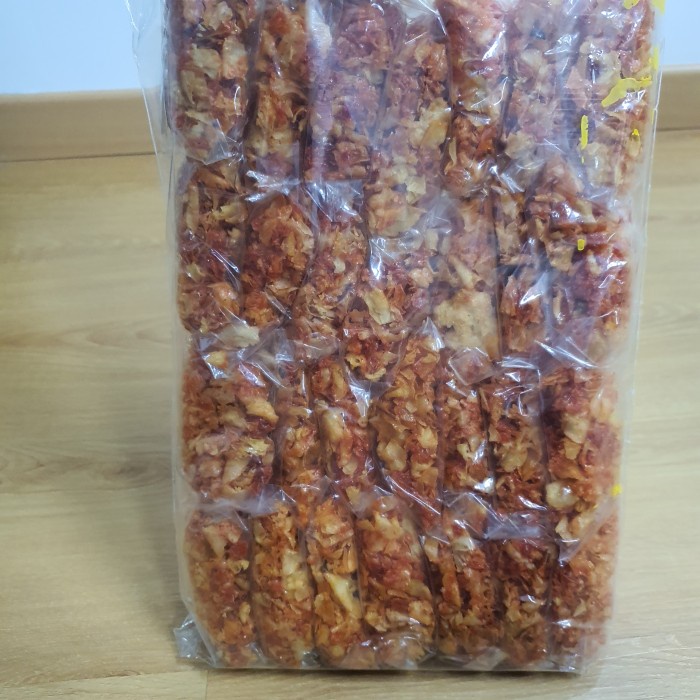 Kripik Sibolga keripik sambal ikan teri cap bawang sachet kecil 35 gr