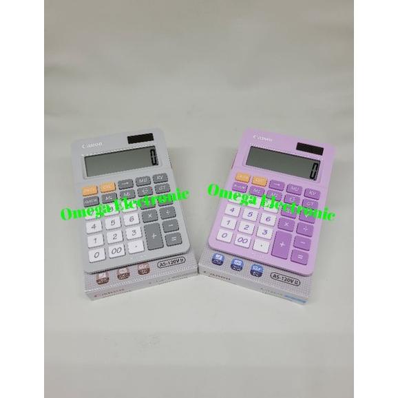 

TERMURAH Canon AS-120V Calculator Desktop Kalkulator Meja Kantor Stylish Warna Warni Colorful AS 120V SALE
