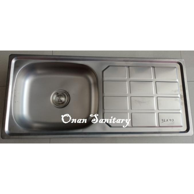 Bak Cuci Piring 96x43 Stainless