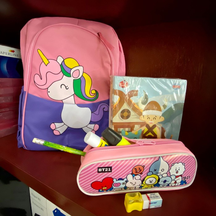 

SALE Paket Bundling: Alat Tulis + Buku Tulis + Tas Sekolah Termurah