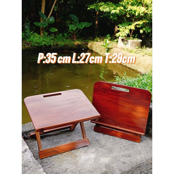 meja rehal/meja lipat al-quran meja ngaji belajar