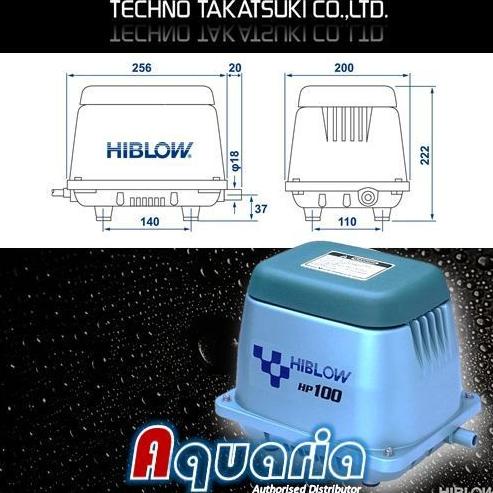Promo Murah Techno Takatsuki HP100 Hiblow Air Pump