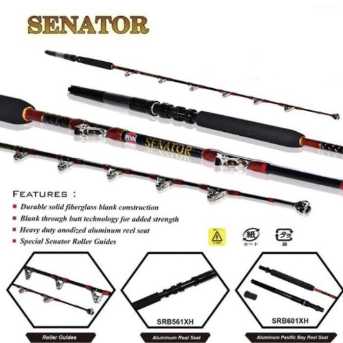 JORAN TROLLING PENN SENATOR 561,601 LINE 30-80LB