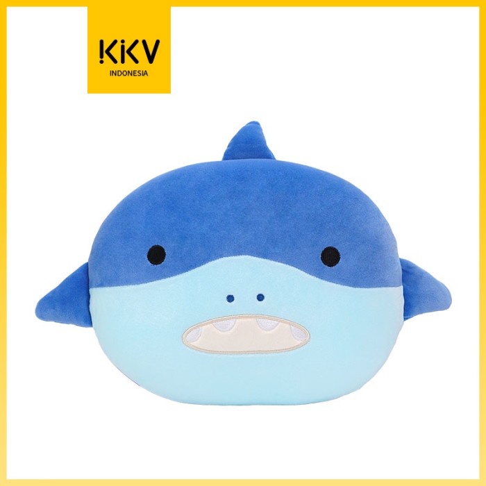 KKV ALBASOL BANTAL LEHER BANTAL BONEKA HEWAN 2IN1 SHARK DINOSAU ANJING