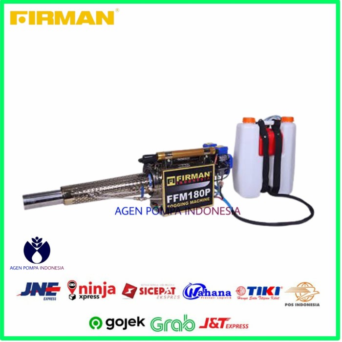 Promo Mesin Foging Disinfektan Firman Ffm-180 Alat Semprot Nyamuk/Bakteri