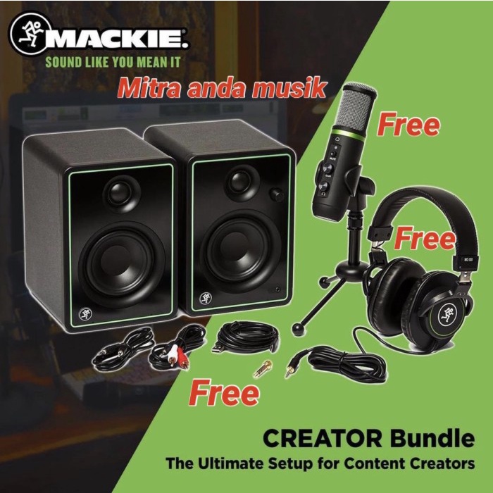 mackie creator bundle recording content creator