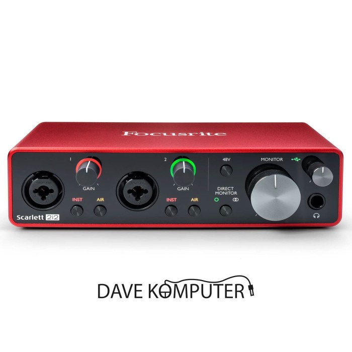 Focusrite Scarlett 2i2 3rd Gen