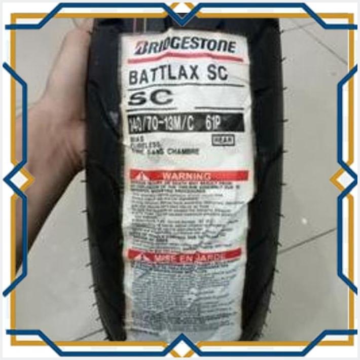 [BCM] BAN BATTLAX SC 140 70 13 NMAX BELAKANG