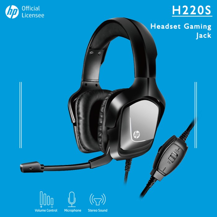 Headset Gaming/ Gaming Headphone Hp H220S - Headset Untuk Handphone/Pc