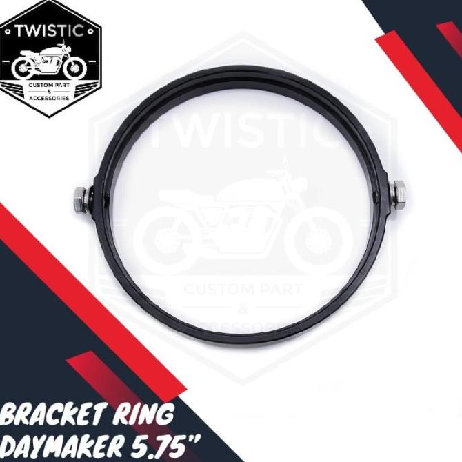 Bracket Breket Dudukan Pangkon Daymaker 5.75 inch Aluminium Motor Cust