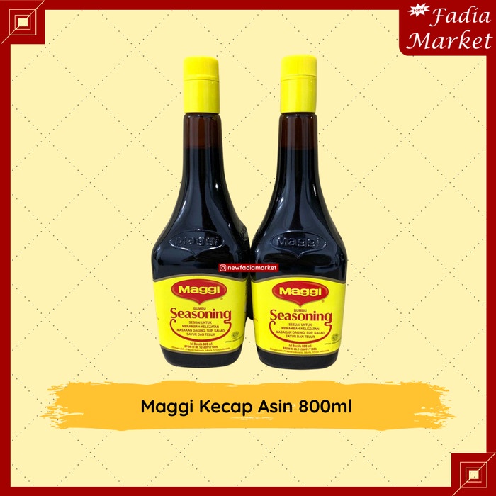 

Kecap Asin Maggi Bumbu Seasoning 800Ml