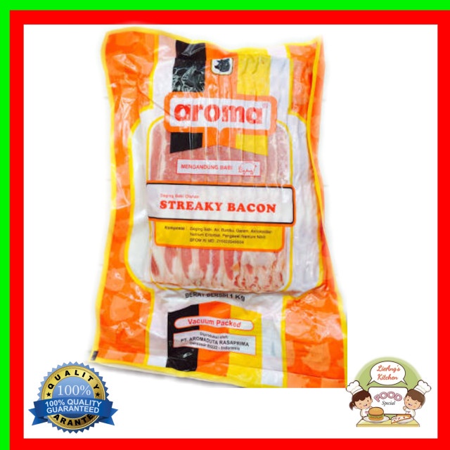 

Aroma Streaky Bacon Asin Gurih