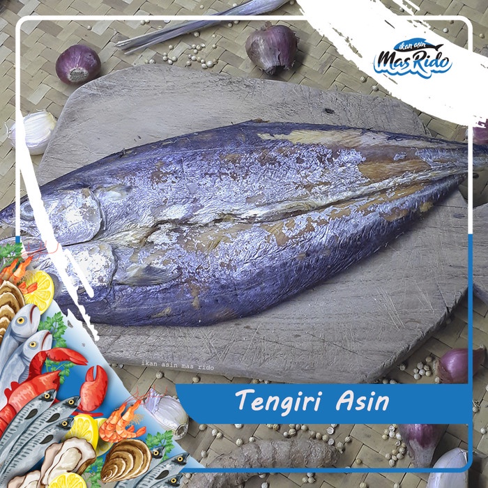 

Ikan Tengiri Asin / Daging Tengiri Asin Harga Termurah